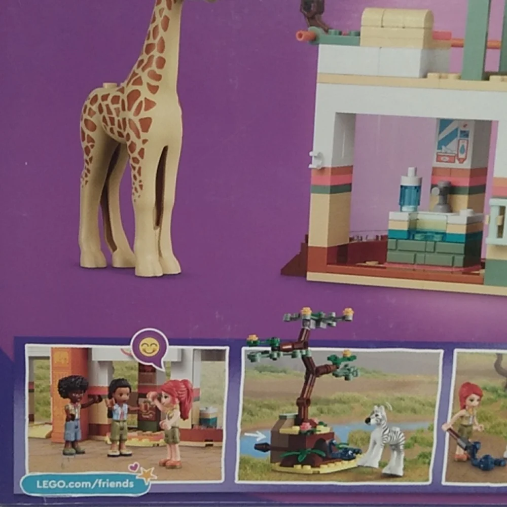 NWT Lego Friends 7+ 41717 Mia's Wildlife Rescue 430 pcs Building Toy
